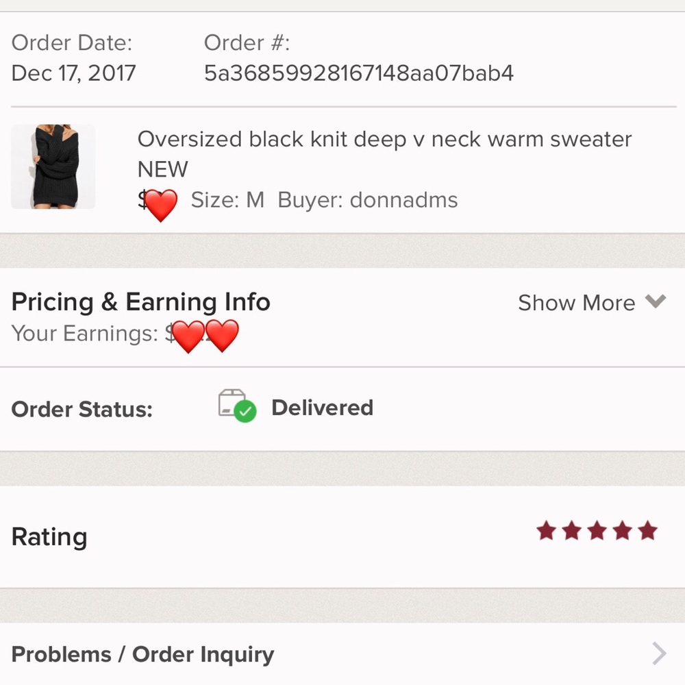 black knit pattern v neck sweater NWT - Picture 7 of 8